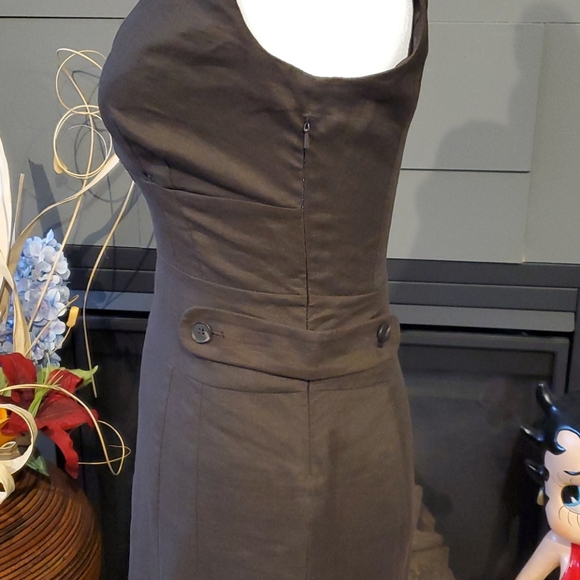 EUC Mexx Linen Sheath Dress Size 4 - Picture 3 of 4